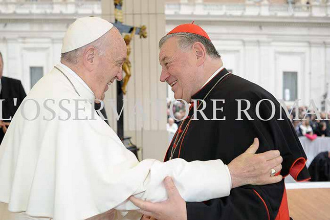 Na generální audienci, středa 16. listopadu 2017